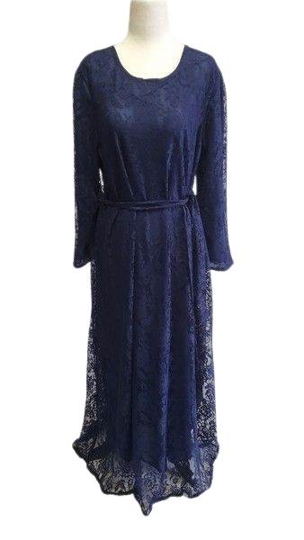 Blue net dress hotsell